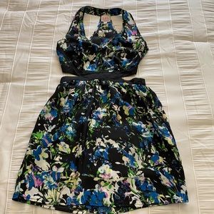 RbL Floral Cut Out Dress size XS